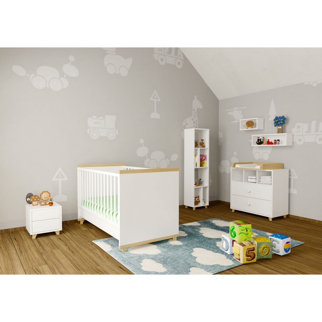 Βρεφικό Κρεβάτι Δανάη