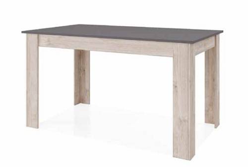 Τραπέζι Prime - Vintage Harbour Oak/Graphite Grey (140x80x74)