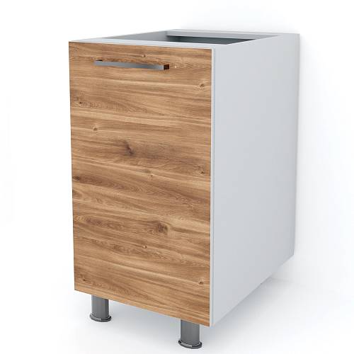 Ντουλάπι βάσης με ένα ράφι 45x58x82 - Brandy Castello Oak