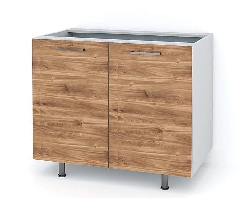 Ντουλάπι βάσης με ένα ράφι 90x58x82 - Brandy Castello Oak