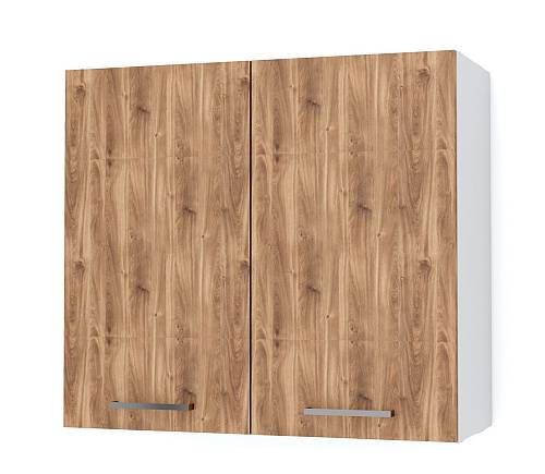 Ντουλάπι κουζίνας κρεμαστό με 2 ράφια 80x34x96 - Brandy Castello Oak