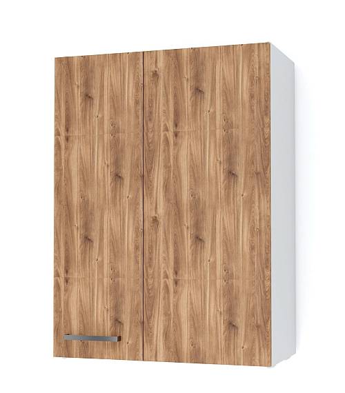 Ντουλάπι κουζίνας κρεμαστό γωνιακό με ράφι 65x34x96 - Brandy Castello Oak