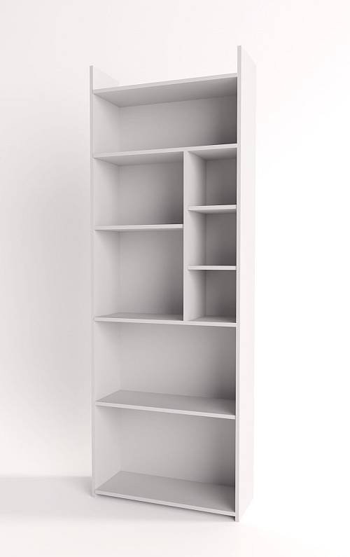 Βιβλιοθήκη Fun - White (65x25x183)