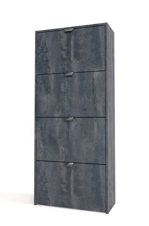 Παπουτσοθήκη 4-θέσεων Forest - Charcoal Flow (60x25x135)