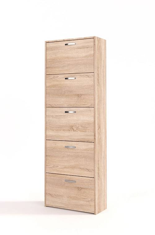 Παπουτσοθήκη 5-θέσεων Forest - Light Sonoma Oak (60x25x165)