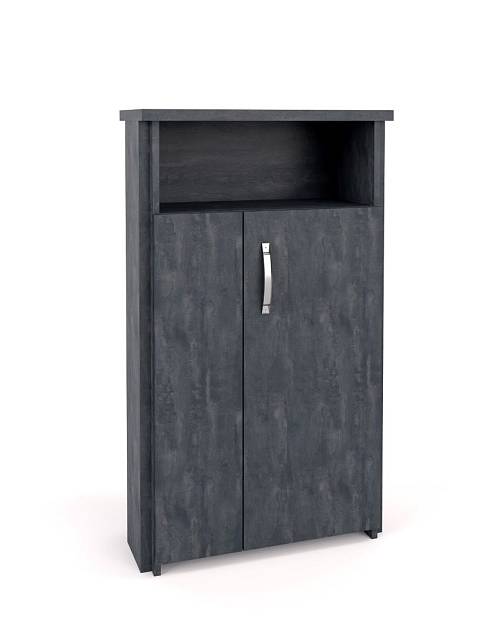 Ντουλάπι Μπάνιου Moon - Charcoal Flow (60x25x125)