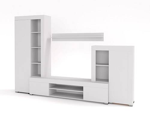 Σύνθεση σαλονιού Toronto - White (270x40x200)