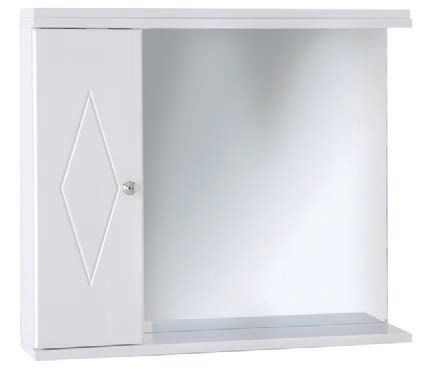 Καθρέπτης με ερμάριο αριστερά και 2 σποτάκια