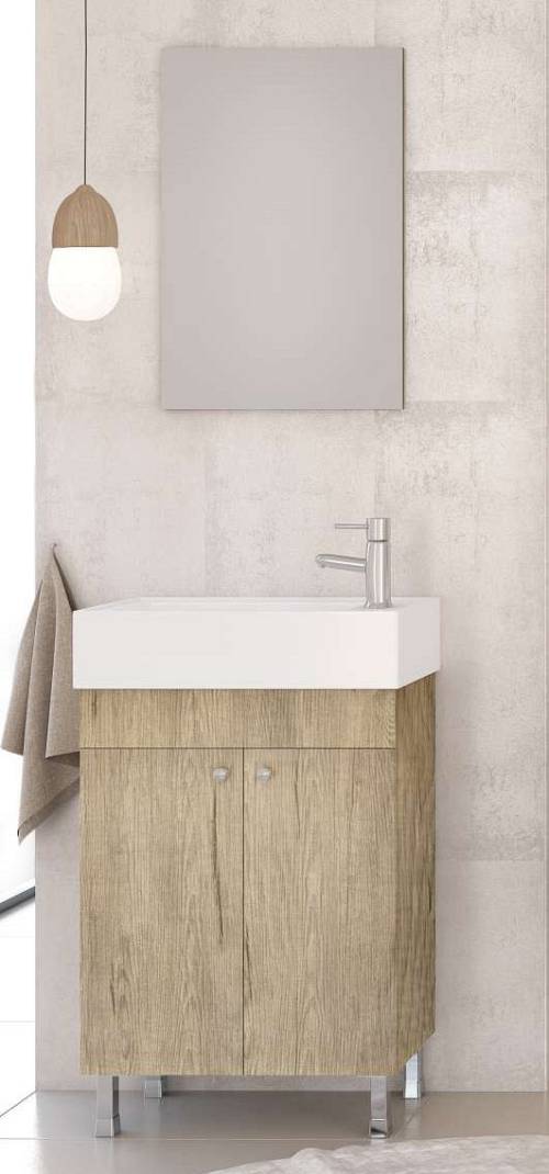 Σετ έπιπλο μπάνιου LITOS 50 PL Wood