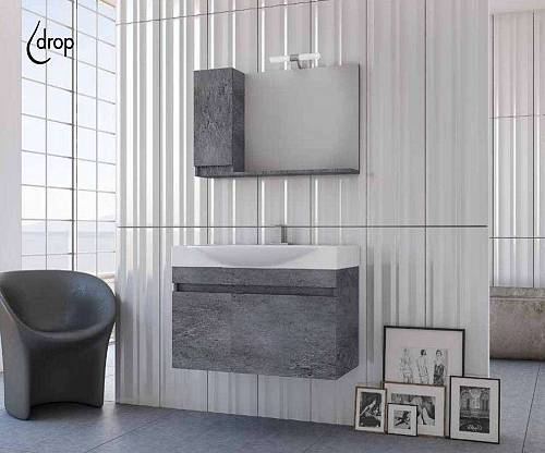 Σετ έπιπλο μπάνιου SENSO 85 Granite
