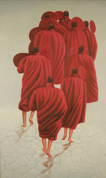 Πίνακας Μοναχοί Saolin  SD424