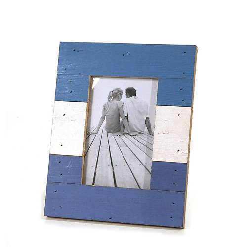 Φωτογραφοθήκη Ριγέ Μπλε & Λευκό NAVY FO206