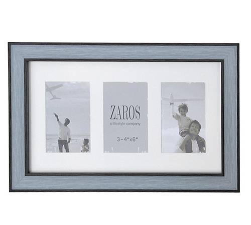 3πλή Φωτ/θήκη 10x15cm,(PS  Ραφ/Καφέ χρ.48x30cm KO102