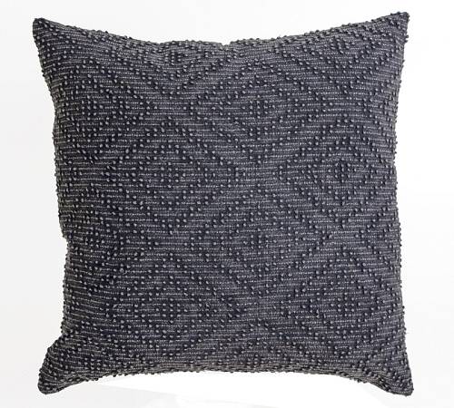 Μαξιλάρι γεωμετρικό ζακάρ, σκ.γκρι,45x45cm RC153