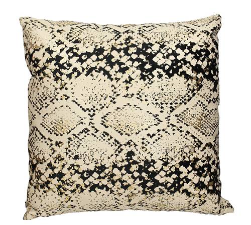 Μαξιλάρι σχ.φίδι σε εκρού χρ.,50x50cm XET-6110