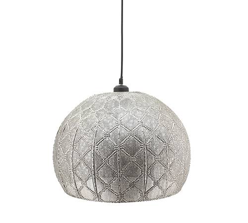 Φωτ/κο οροφής σχ.καμπάνα,ασημί 40x34cm HT603