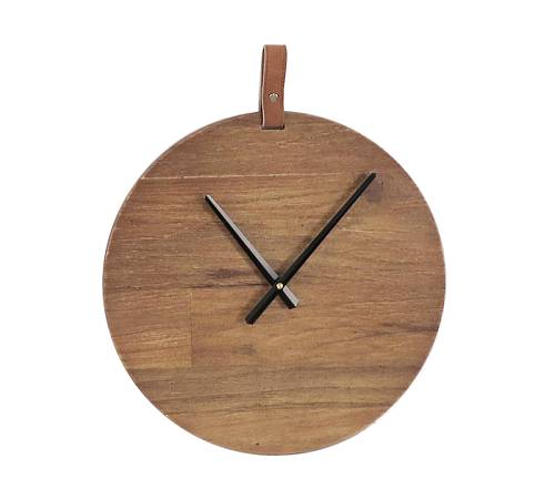 Minimal ρολόι τοίχου απο ξύλο, 40cm ID231