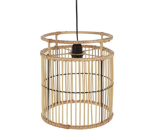 Φωτιστικό οροφής με καπέλο από Bamboo,28x30cm LS218