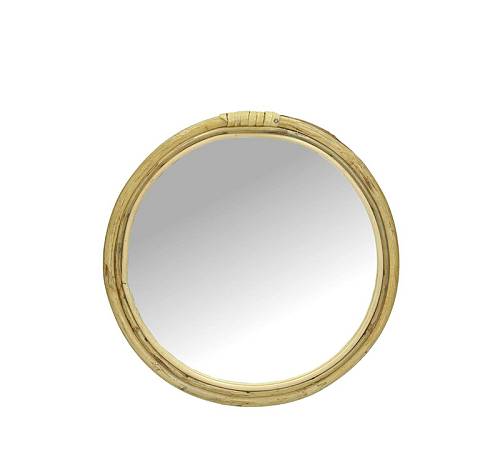 Επιτραπέζιος καθρεπτης bamboo κορνίζα,25cm XET-4122