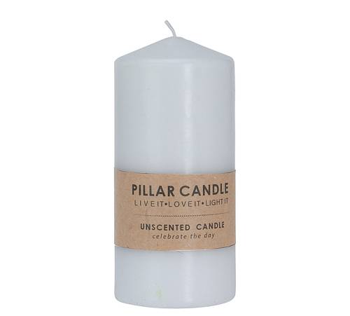 Κερί κορμός 6.5x14cm,λευκό χρ. CA330