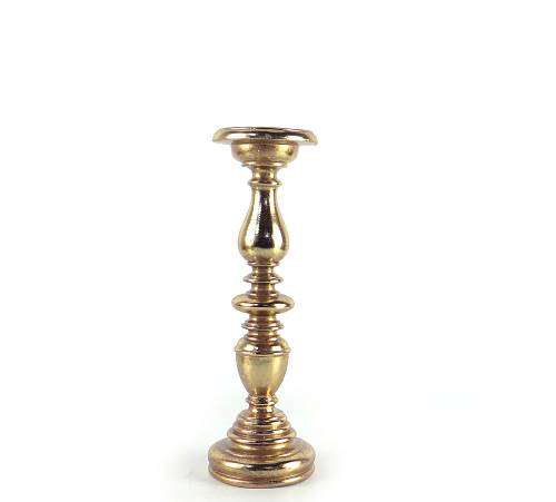Κηροπήγιο πολυρέσιν αντ.χρυσό 31cm MH450