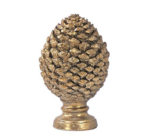 Διακοσμητικό μεγάλο κουκουναρι σε βάση 29.5cm GA283