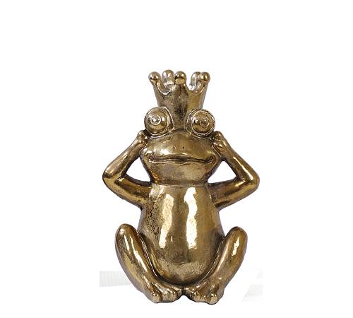 Βασιλιάς βάτραχος χρυσο χρ.,23cm GA285