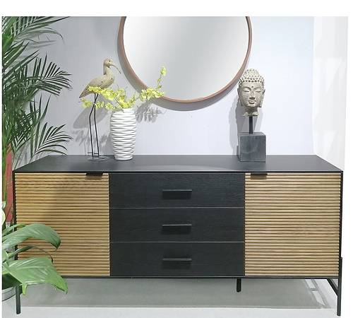 Μπουφές με 2 πόρτες & 3 συρτάρια,164cm EP471