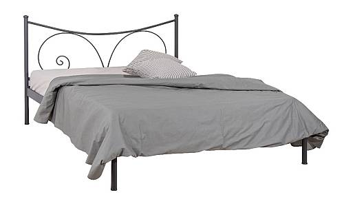 ΣΑΜΠΡΙΝΑ ΚΡΕΒΑΤΙ ΜΕΤΑΛΛΙΚΟ ΔΙΠΛΟ ΕΛΛΗΝΙΚΗΣ ΚΑΤΑΣΚΕΥΗΣ ΓΙΑ ΣΤΡΩΜΑ 150Χ190ΕΚ. ΜΕ ΤΑΒΛΕΣ