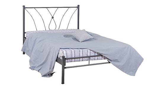 ΙΡΙΔΑ ΚΡΕΒΑΤΙ ΜΕΤΑΛΛΙΚΟ ΔΙΠΛΟ ΕΛΛΗΝΙΚΗ ΚΑΤΑΣΚΕΥΗΣ ΓΙΑ ΣΤΡΩΜΑ 150Χ200ΕΚ. ΜΕ ΤΑΒΛΕΣ