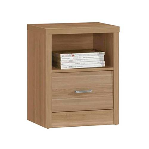 CALIBER Κομοδίνο με 1 Συρτάρι - Sonoma Oak Ε-00020694 Ε7387