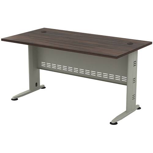 COMPACT Γραφείο Απόχρωση Γκρι - Σκούρο Καρυδί Ε-00024280 ΕΟ981,1