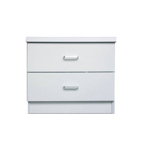 DECON Κομοδίνο Απόχρωση Άσπρο Ε-00021861 Ε7393,1