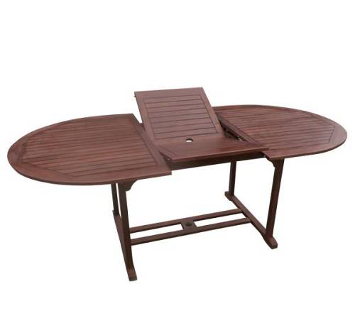GARDEN Τραπέζι Επεκτεινόμενο Oval, Ξύλο Acacia Ε-00015803 Ε20211,9