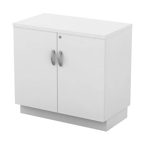 ΝΤΟΥΛΑΠΙ Χαμηλό Γραφείου Δίφυλλο με 2 Ράφια, Απόχρωση Άσπρο Ε-00024553 ΕΟ979,3