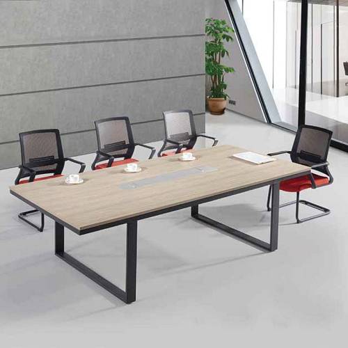 PROGRESS Τραπέζι Γραφείου Συνεδριακό, Απόχρωση Elm - Grey Ε-00022222 ΕΟ829