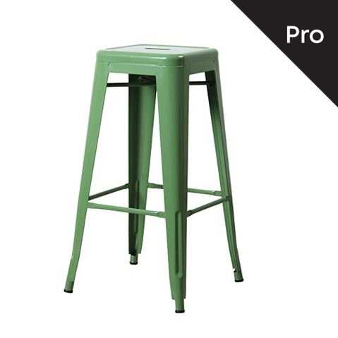 RELIX Σκαμπό Bar-Pro, Μέταλλο Βαφή Πράσινο Ε-00014490 Ε5190,3