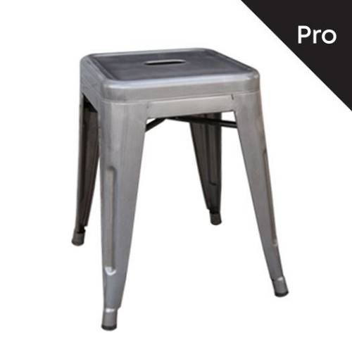 RELIX Σκαμπό-Pro, Μέταλλο Βαφή σε Απόχρωση Metal με Διακοσμητική Σκουριά Ε-00014762 Ε5195,6