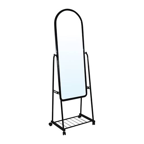 ROLLAND Big Καθρέπτης Δαπέδου Μέταλλο Βαφή Μαύρο Ε-00021872 Ε7188,1