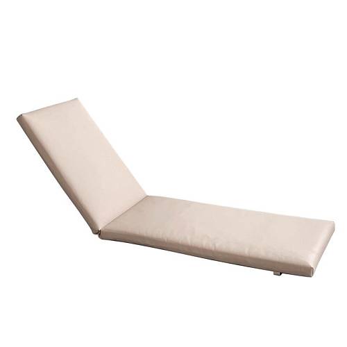 SUNLOUNGER Μαξιλάρι Ξαπλώστρας PVC Μπεζ με Φερμουάρ & Velcro (Foam+Polyester) Ε-00024471 Ε2017,82