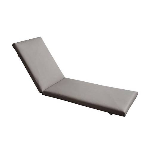 SUNLOUNGER Μαξιλάρι Ξαπλώστρας PVC Γκρι με Φερμουάρ & Velcro (Foam+Polyester) Ε-00024470 Ε2017,81