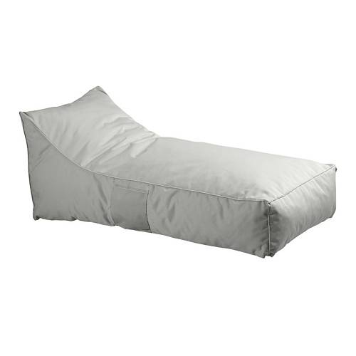 TACO Πουφ Ξαπλώστρα Ανάκλιντρο, 100% Αδιάβροχο Ύφασμα Γκρι Ε-00022823 Ε029,5