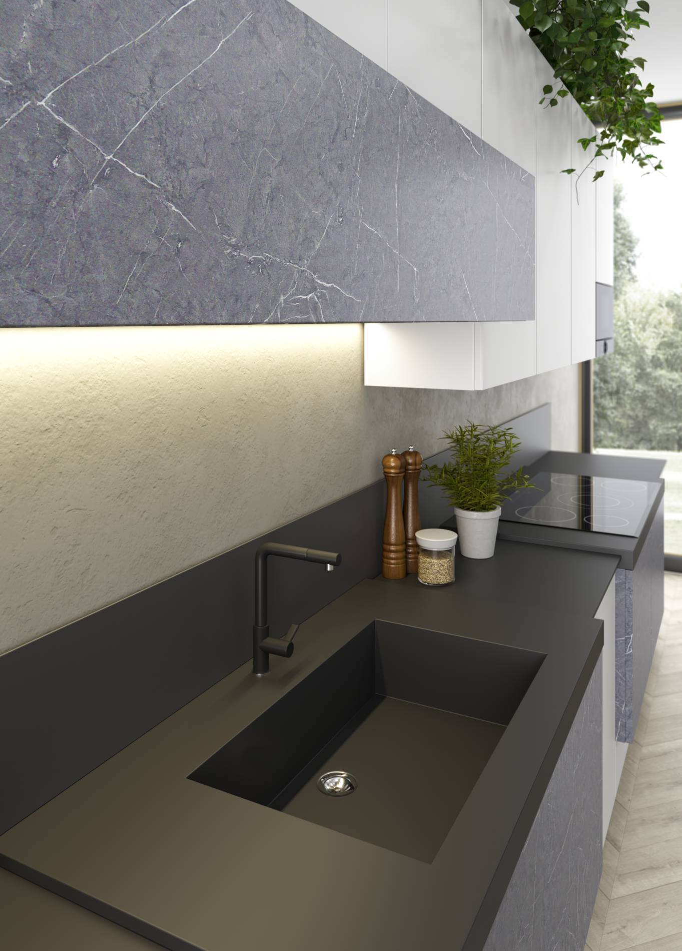 Comporizione Matheria 03 - Έπιπλα κουζίνας