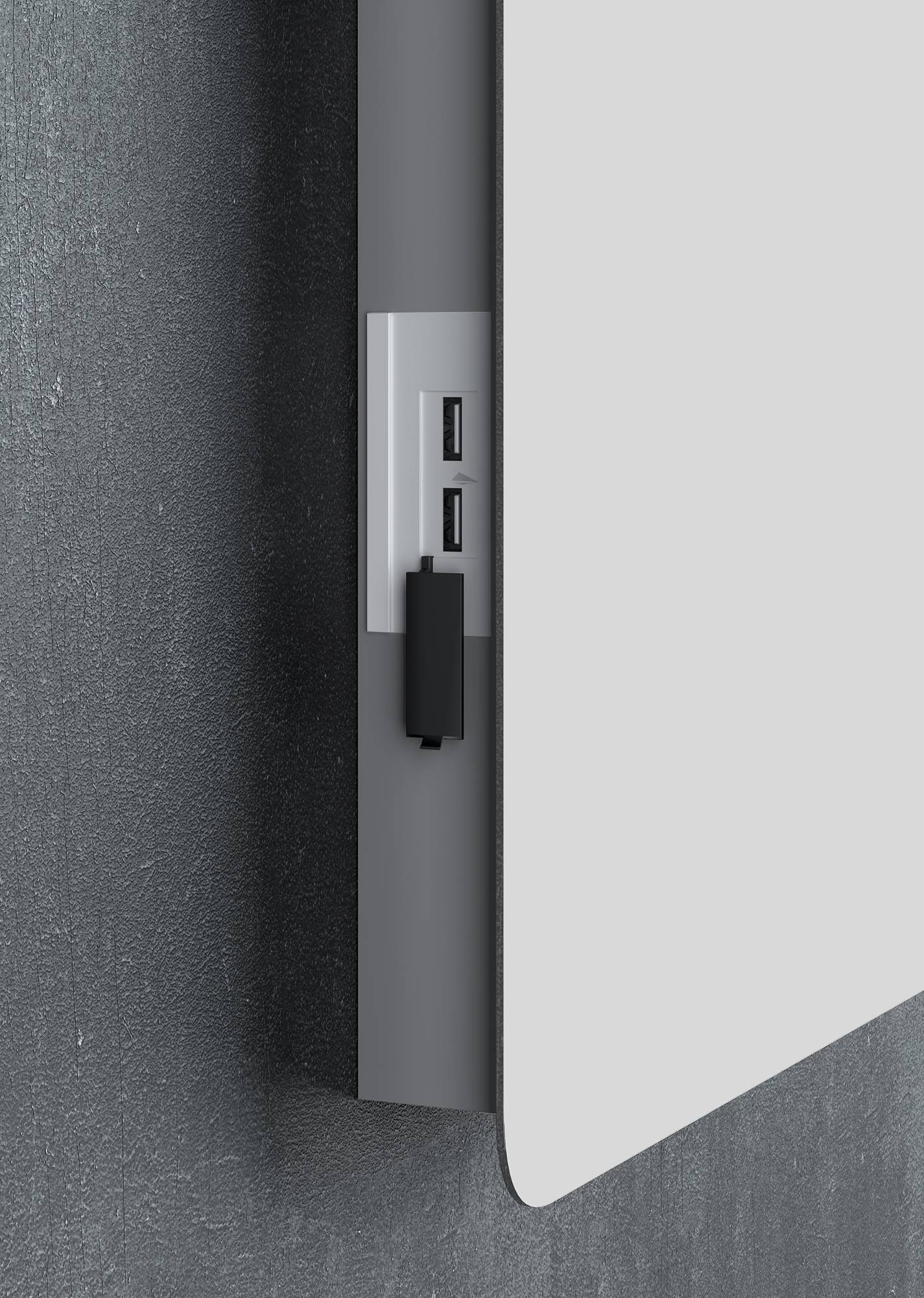Σετ έπιπλο μπάνιου SENSO 65 Granite - 2