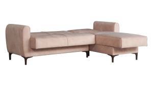 Γωνιακός καναπές - κρεβάτι Leo - Light Brown