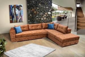 Γωνιακός καναπές Fereniki (300x240x100)