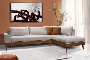 Γωνιακός καναπές Victoria (290x240x90)