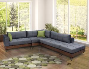 Γωνιακός καναπές Leto