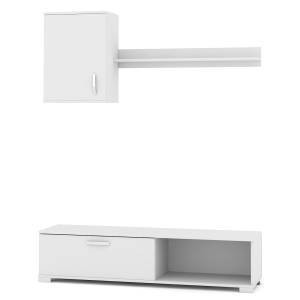 Σύνθεση σαλονιού City - Charcoal Flow (130x36x170)