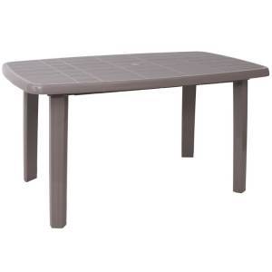 SORRENTO Τραπέζι Oval Dining Κήπου - Βεράντας, PP Απόχρωση Tortora Ε-00020286 Ε365,4